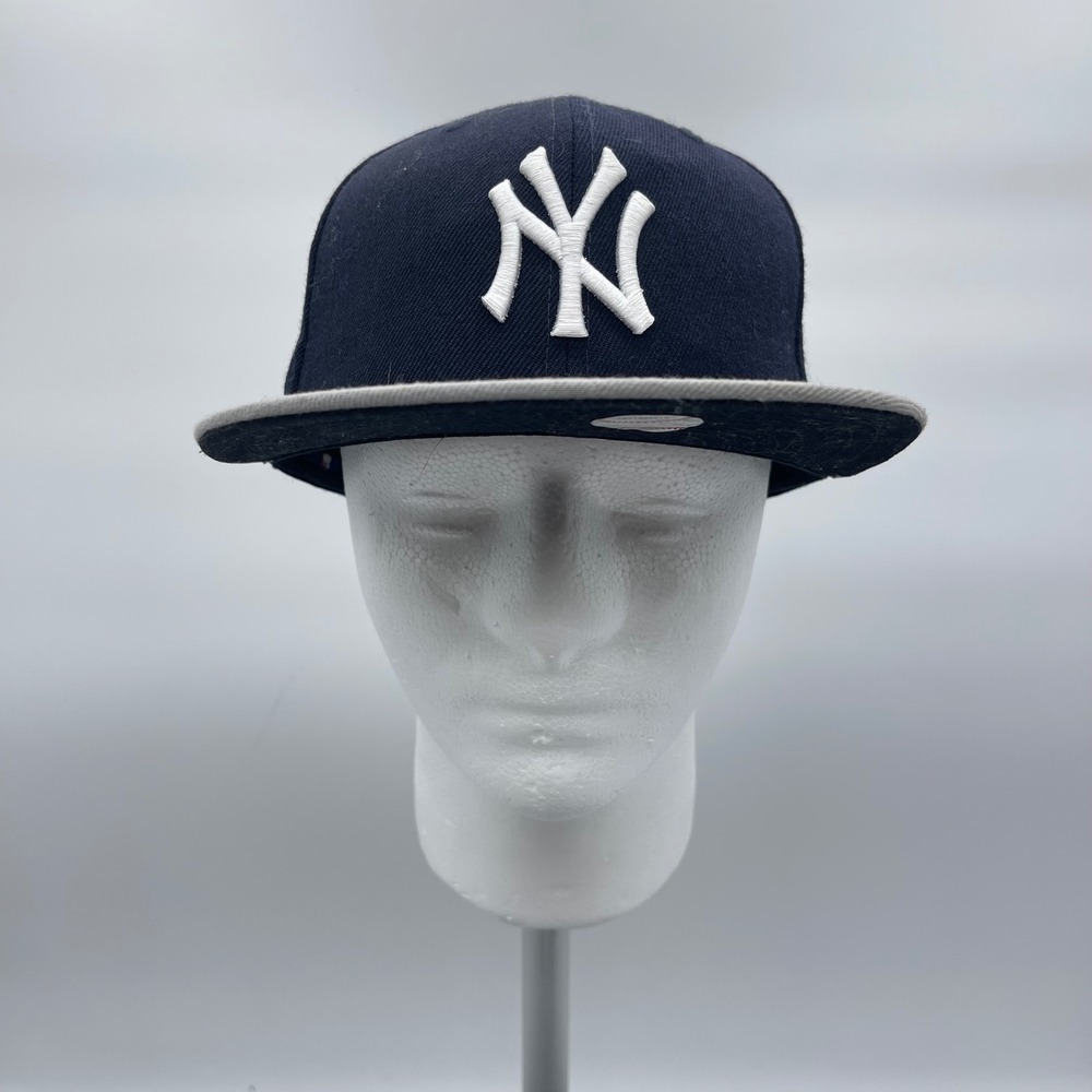 New Era 9FIFTY Adult OSFM Cap Navy/Grey New York Yankees MLB Wool Snapback Hat